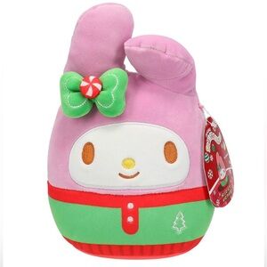 NEW! Original Squishmallows Christmas Hello Kitty & Friends My Melody Plush-NWT
